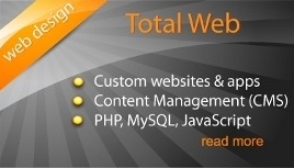 Total Web: Custom Websites and Database Applications