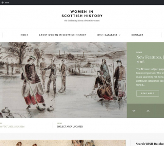 Women in Scottish History (WISH) site